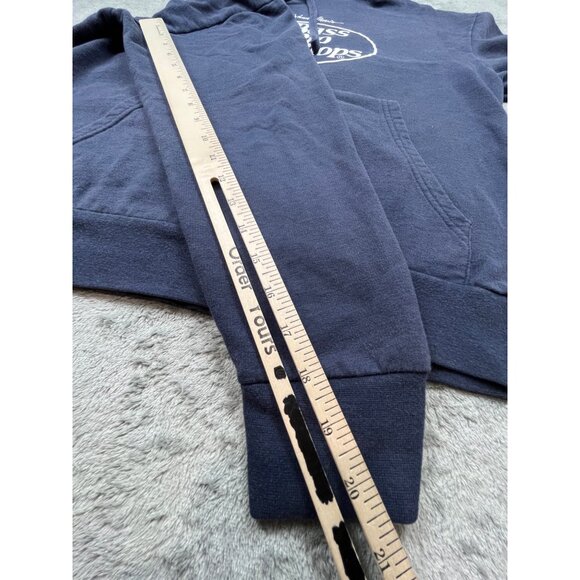 Bass Pro Shops Mens Medium Navy Blue Hoodie 6245055 Fishing Hunting Outdoor - Picture 6 of 9